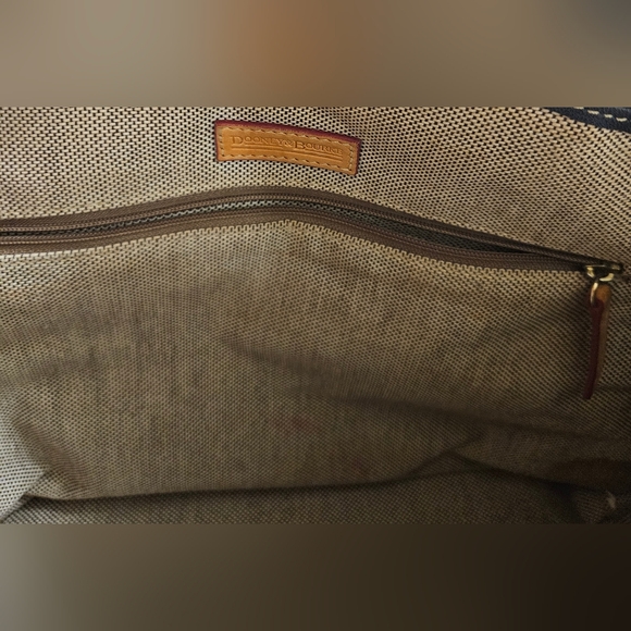 Dooney & Bourke Dillen Black Double Pocket Satchel Shoulder Handbag MSRP $398 - Picture 6 of 13